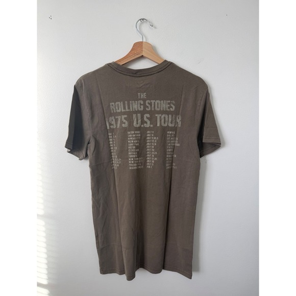 The Rolling Stones Women's Graphic Tee – Brown – Size XS - Picture 3 of 3